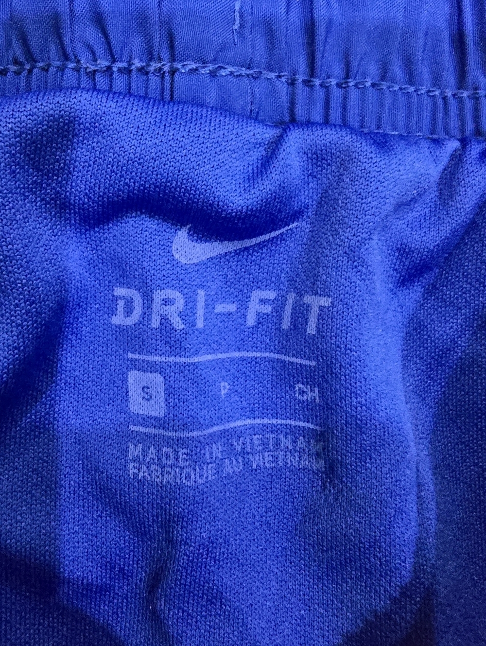 Nike Women's Royal Blue Athletic Running Shorts with Contrast Trim Size S NWOT - Picture 3 of 5